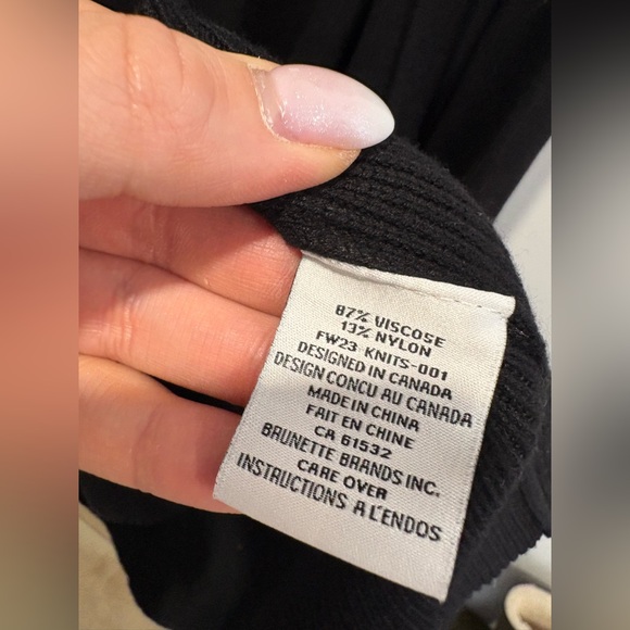 BRUNETTE THE LABEL MATILDA RIBBED KNIT MAXI CARDIGAN - Picture 11 of 11